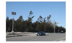 Solar Powered - 4-Way Intersection Signals