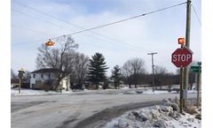 SolarSignals - Stop Sign Red Flashing Signal