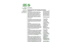 AMS - Environmental Soil Sampling Kit Deluxe - Datasheet