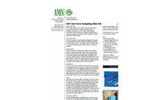 SST - Soil Core Sampling Mini Kit - Technical Datasheet