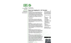 AMS - Basic Soil Sampling Kits -  5/8 Threaded - Datasheet