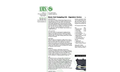 Basic Soil Sampling Kit - Signature Series - Datasheet