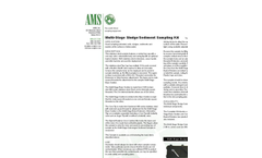 AMS - Multi-Stage Sludge and Sediment Sampler Kit - Brochure