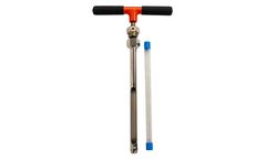 AMS - Model 424.27 - 7/8 X 12 Inch Plated Dual Purpose Soil Recovery Probe w/ Handle, 5/8 Inch Thread