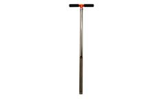 AMS - Model 401.37 - 1-1/8 Inch X 33 Inch EZ-Kleen Soil Probe w/ Handle, 5/8 Inch Thread