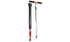 AMS - Model 401.19 - 1-1/8 X 24 Inch Plated Soil Probe w/Slide Hammer