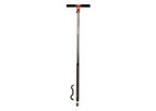 AMS - Model 425.58 - 1 Inch X 36 Inch Plated Replaceable Tip Soil Probe (24 Inch Window) w/ Handle, Hex Quick Pin