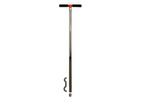 AMS - Model 425.50 - 1 Inch X 36 Inch Plated Replaceable Tip Soil Probe w/ Handle, 5/8 Inch Thread