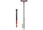 AMS - Model 427.34 - 1 Inch X 36 Inch Replaceable Tip Soil Probe Slide Hammer Kit, Hex Quick Pin
