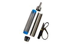 AMS - Model 58597 - 2-1/2 Inch X 12 Inch Split Soil Core Sampler w/ Core Tip, Hex Quick Pin