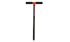 AMS - Model 401.02 - 7/8 X 21 Inch Plated Soil Probe w/ Handle, 5/8 Inch Thread