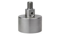 AMS - Model 428.10 - 2-1/4 Inch Stainless Steel Sludge Solid Cap, 5/8 Inch Thread
