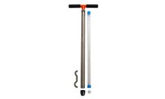 AMS - Model 424.37 - 1-1/4 Inch X 24 Inch Stainless Steel Replaceable Tip Sand Probe w/ Handle, 5/8 Inch Thread