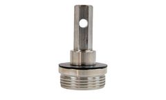 AMS - Model 64337 - 2 Inch Stainless Steel Multi-Stage Flap Valve Cap, Hex Quick Pin
