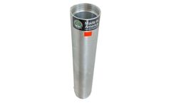 AMS - Model 58890 - 2 Inch X 12 Inch Aluminum Tank Sludge Core Sampler Extension Section