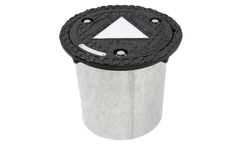 AMS - Model 207.58 - 8 Inch X 12 Inch Steel Skirt 3 Bolt Manhole