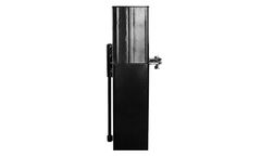 AMS - Model 207.61 - 4 Inch X 5 Foot Square Well Protector, Black Steel