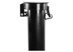 AMS - Model 207.62 - 6 Inch X 5 Foot Round Well Protector, Black Steel
