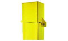 AMS - Model 207.63 - 6 Inch X 5 Foot Square Locking Well Protector, Safety Yellow