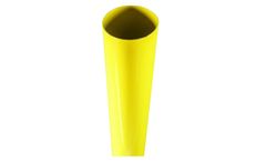 AMS - Model 207.54 - 3.5 Inch X 5 Foot Steel Bollard, Safety Yellow