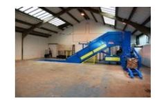 ECS - Model ATS 75.75 - Automatic Horizontal Channel Baler