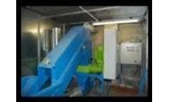 Document Shredding system, Built & Installed by Autobaler Video