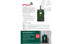 PEL - Model 200 - Compact Cardboard and Plastic Baler - Brochure