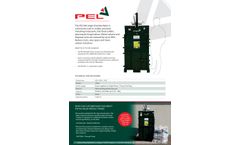 PEL - Model 700 - Single Chamber Baler With Auto-Cycle and Easy Tie System - Datasheet