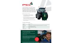 PEL - Model 700 - Low-Noise Compact Agri Wrap Tractor Baler - Datasheet