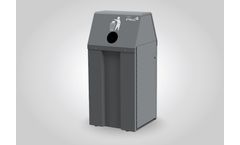 PEL - Model BriteBin IoT - Smart Non-Compacting Litter Bin