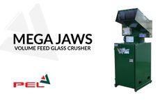 Glass Bottle Crusher Volume Feed - PEL BB04 - Video