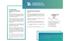 Lidar data CFD correction brochure