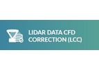 Lidar Data CFD Correction (LDCC) - CFD correction of lidar data on complex terrain