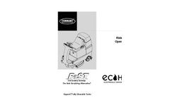 Tennant - Model T16AMR - Industrial Robotic Floor Scrubber - Technical Specifications - Brochure