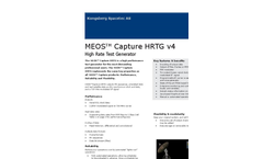 Model HRTG v4 - High Rate Test Generato Brochure