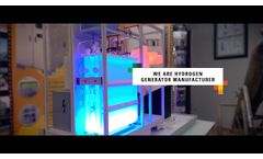 SAGIM GIP - Hydrogen generator - World leader of hydrogen production in meteorology - Video
