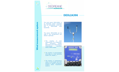 Deolia - Model 396 - Wind Sensor Brochure