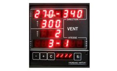 Degreane - Model INT300 - Wind and Atmospheric Pressure Digital Display Indicator