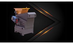 One rotor industrial shredder PS - 600 | STOKKERMILL - Video