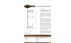 OriginClear P5000 Datasheet