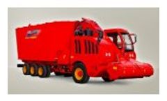 Tiger - Self-Propelled Chopping-Mixing Wagons Vertical 3 Augers with Silage Tiller