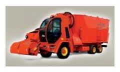 Tuareg - Model 7 - Self-Propelled Chopping-Mixing Wagons Vertical 2 Augers with Silage Tiller