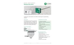 Födisch - Model PFM 02 HB - Residual Dust Sensor -Brochure