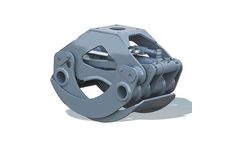 Idrobenne - Model PTO Series - Wood Grapple with Horizontal Cylinder