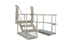 Emco Wheaton - Model E0264 - Standard Folding Stairs for Fuel Loading Applications