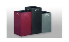 Model Geo Cubes - Recycling Containers