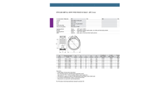 Straub - Model TM2019 - Pull Out Resistant Pipe Coupling for All Metal Pipes  - Brochure