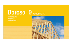 Borosol 9 water-soluble concentrate for wood protection