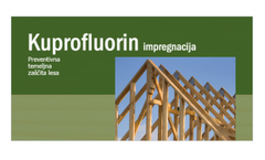 Kuprofluorin impregnation – protecting wood