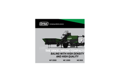 Orkel - Model MP2000-X - Agricultural Compactor - Brochure